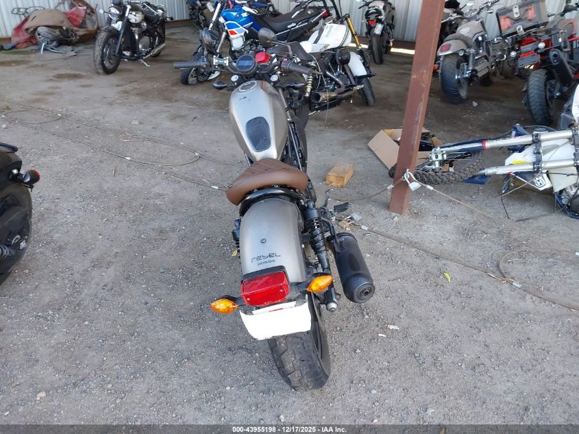 2018 Honda Cmx300 VIN: MLHNC5312J5100178 Lot: 43955198