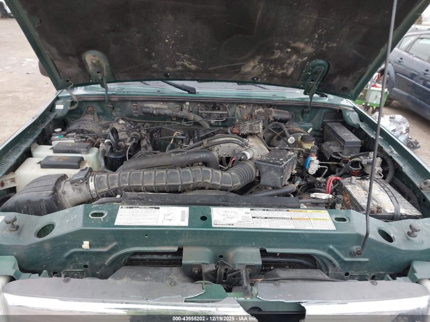 1999 Ford Ranger Xl/Xlt VIN: 1FTYR14V2XTA41324 Lot: 43955202