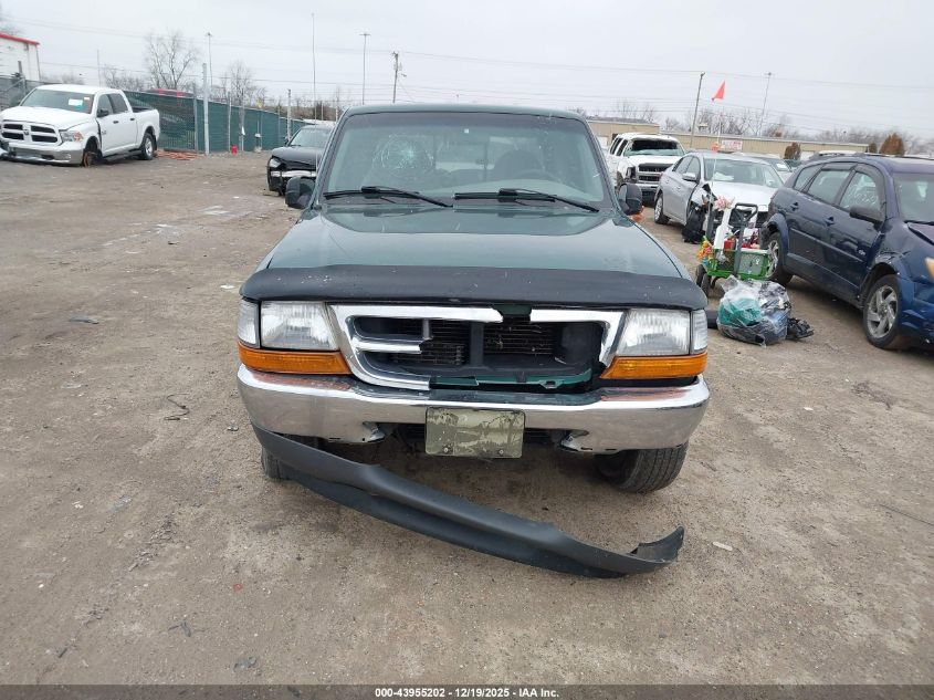 1999 Ford Ranger Xl/Xlt VIN: 1FTYR14V2XTA41324 Lot: 43955202