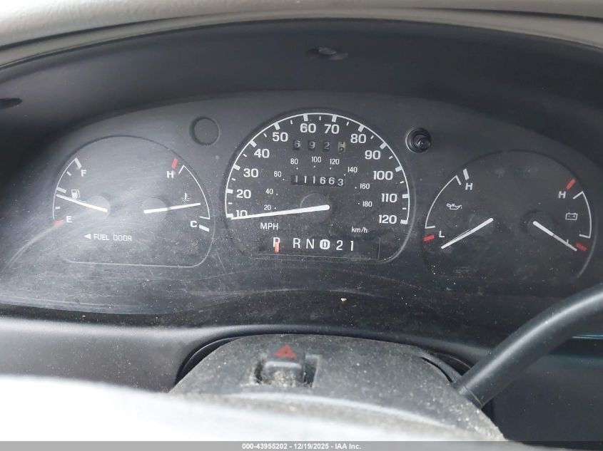 1999 Ford Ranger Xl/Xlt VIN: 1FTYR14V2XTA41324 Lot: 43955202