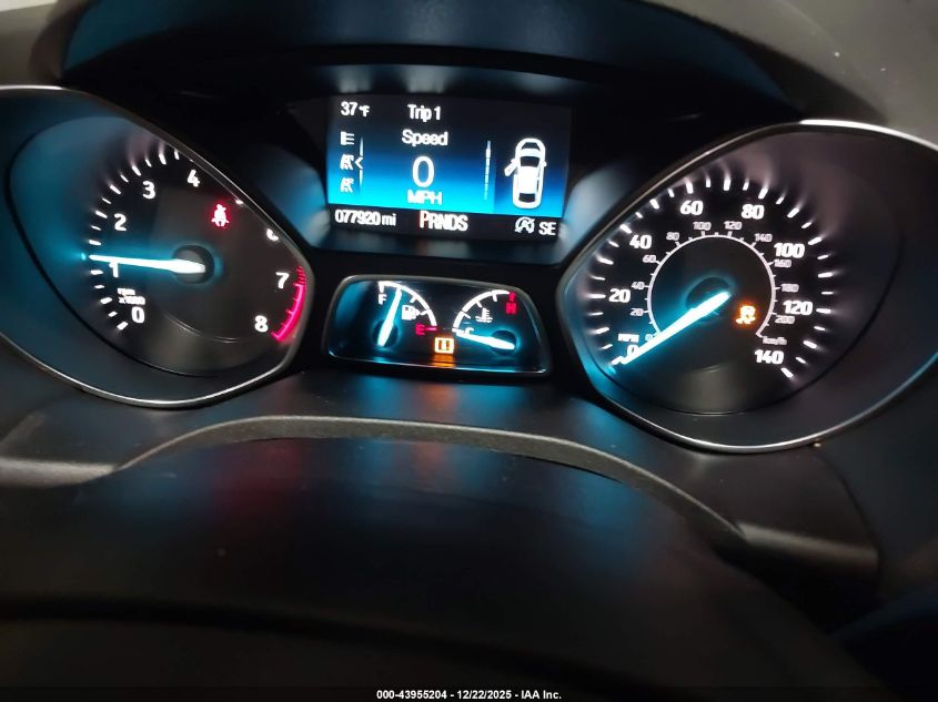 2018 Ford Escape Se VIN: 1FMCU9GD5JUC74704 Lot: 43955204