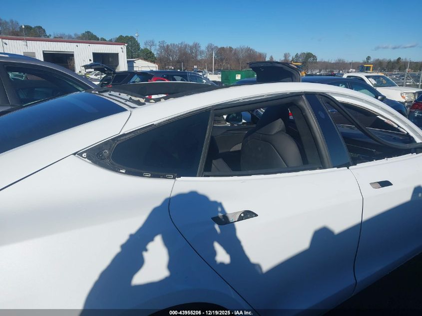 2021 Tesla Model S Plaid Tri Motor All-Wheel Drive VIN: 5YJSA1E66MF443303 Lot: 43955206