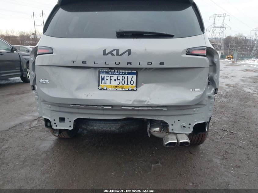 2025 Kia Telluride Sx Prestige X-Line VIN: 5XYP5DGC9SG691386 Lot: 43955209