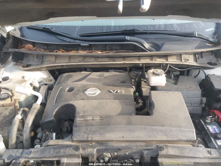 2016 Nissan Murano Sl VIN: 5N1AZ2MG5GN103565 Lot: 43955213