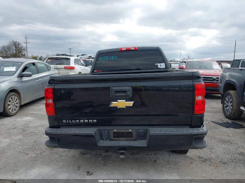 2018 Chevrolet Silverado 1500 Custom VIN: 1GCRCPEC0JZ382182 Lot: 43955214