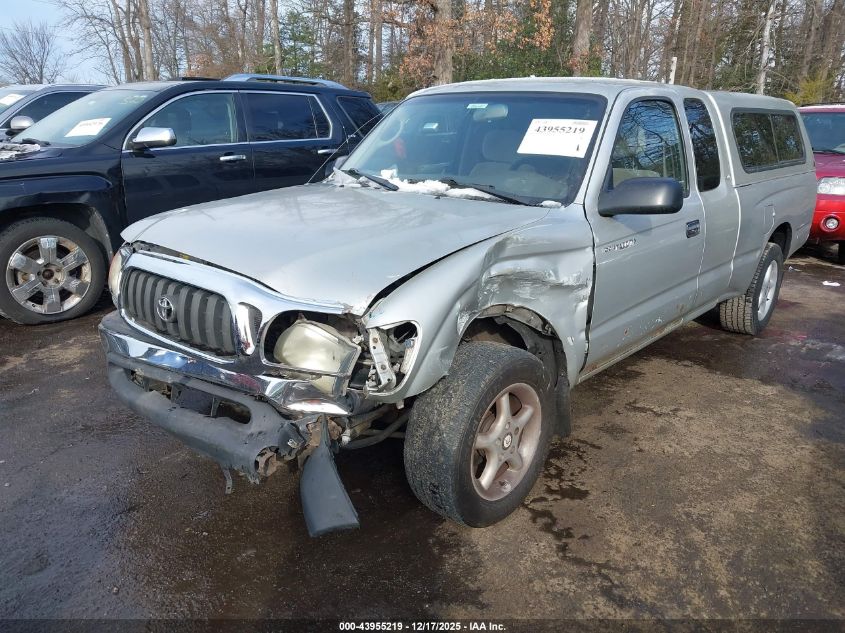 2001 Toyota Tacoma VIN: 5TEVL52N21Z856288 Lot: 43955219