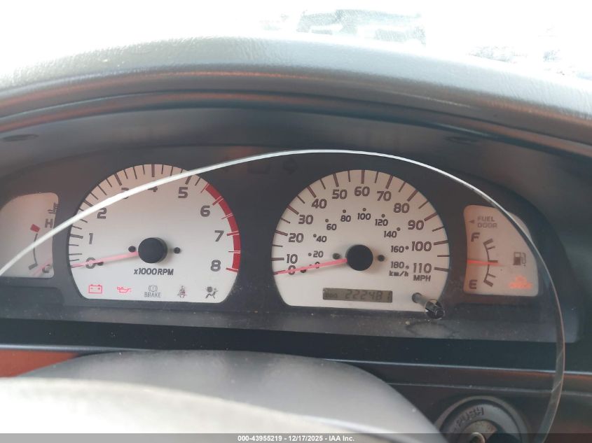 2001 Toyota Tacoma VIN: 5TEVL52N21Z856288 Lot: 43955219