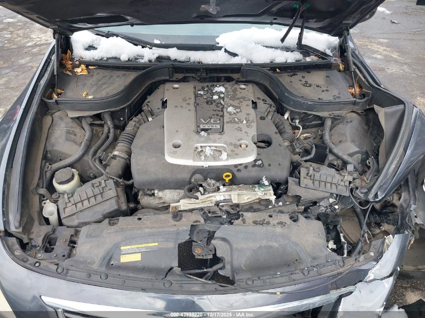 2013 Infiniti G37X VIN: JN1CV6AR1DM750264 Lot: 43955220