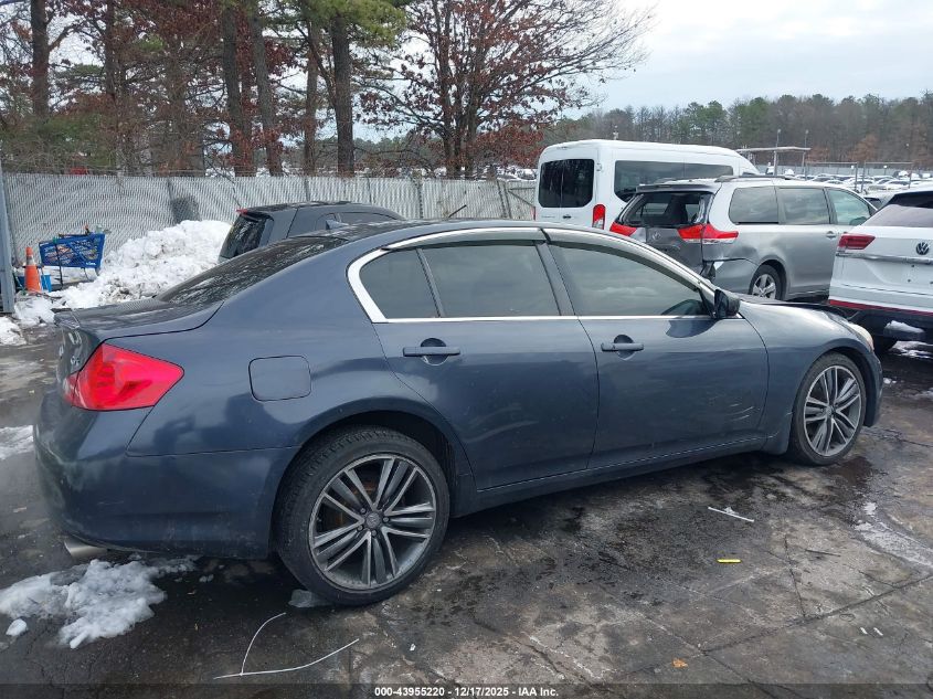 2013 Infiniti G37X VIN: JN1CV6AR1DM750264 Lot: 43955220