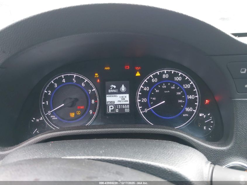 2013 Infiniti G37X VIN: JN1CV6AR1DM750264 Lot: 43955220