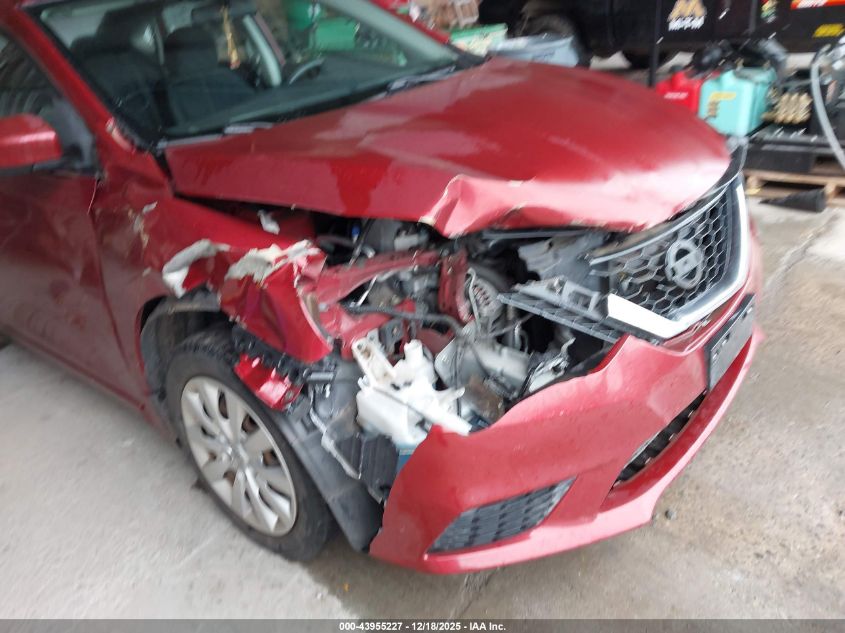 2017 Nissan Sentra Sv VIN: 3N1AB7AP0HL686125 Lot: 43955227