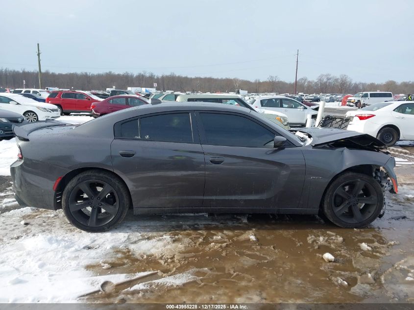 2018 Dodge Charger R/T Rwd VIN: 2C3CDXCT6JH156593 Lot: 43955228
