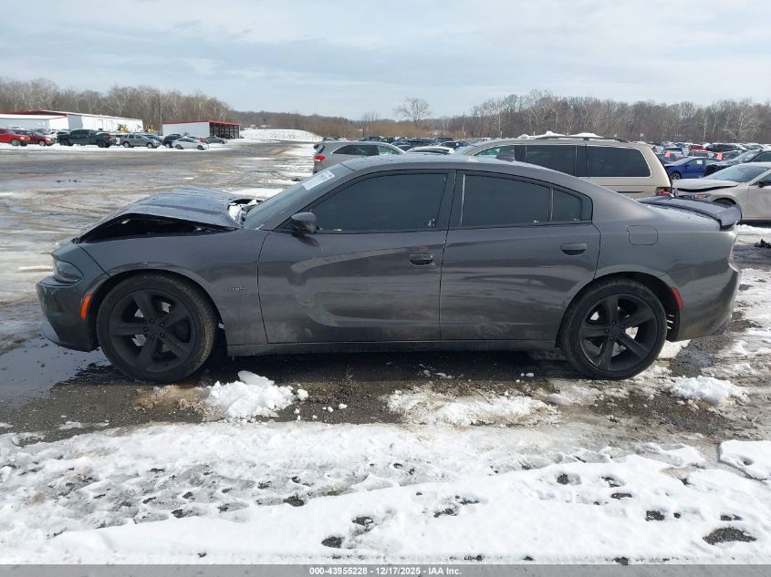 2018 Dodge Charger R/T Rwd VIN: 2C3CDXCT6JH156593 Lot: 43955228