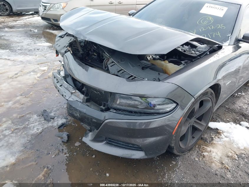 2018 Dodge Charger R/T Rwd VIN: 2C3CDXCT6JH156593 Lot: 43955228