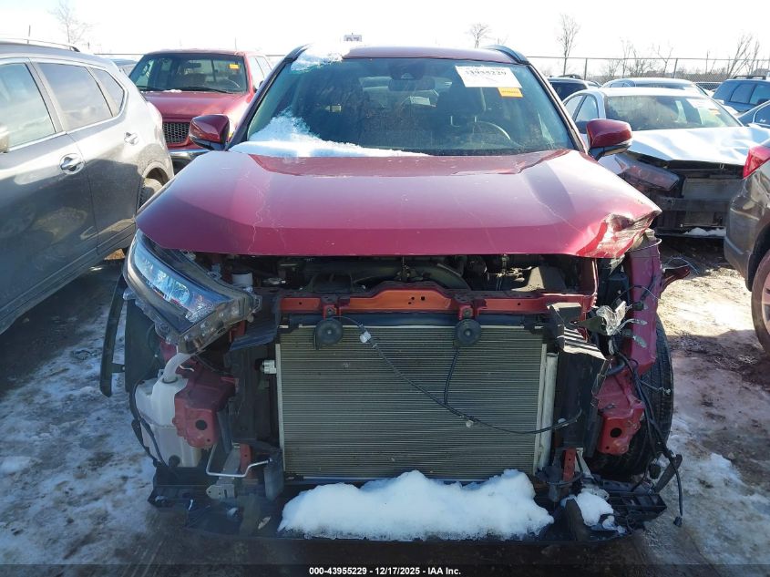 2021 Toyota Rav4 Le VIN: 2T3K1RFV6MW164545 Lot: 43955229