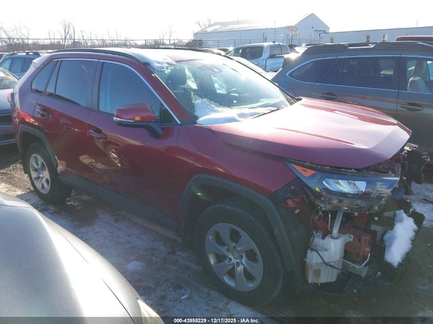 2021 Toyota Rav4 Le VIN: 2T3K1RFV6MW164545 Lot: 43955229