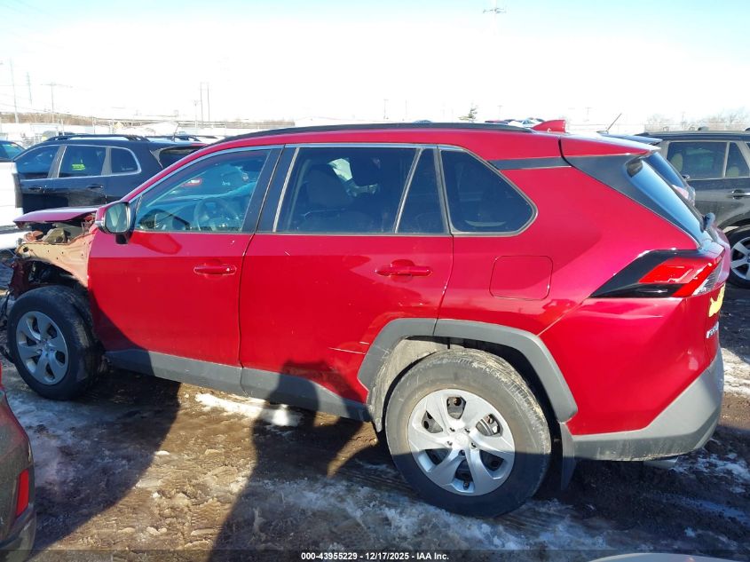 2021 Toyota Rav4 Le VIN: 2T3K1RFV6MW164545 Lot: 43955229