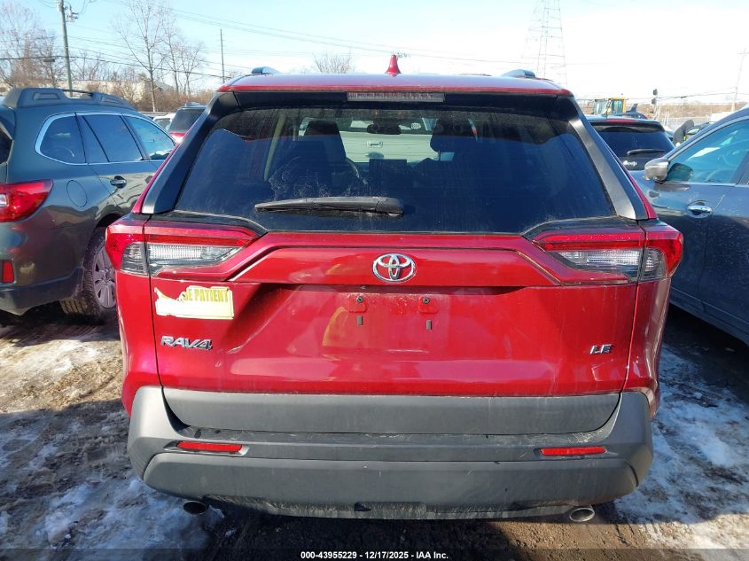 2021 Toyota Rav4 Le VIN: 2T3K1RFV6MW164545 Lot: 43955229