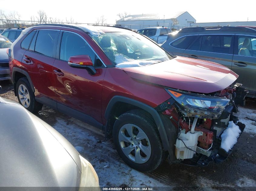2021 Toyota Rav4 Le VIN: 2T3K1RFV6MW164545 Lot: 43955229