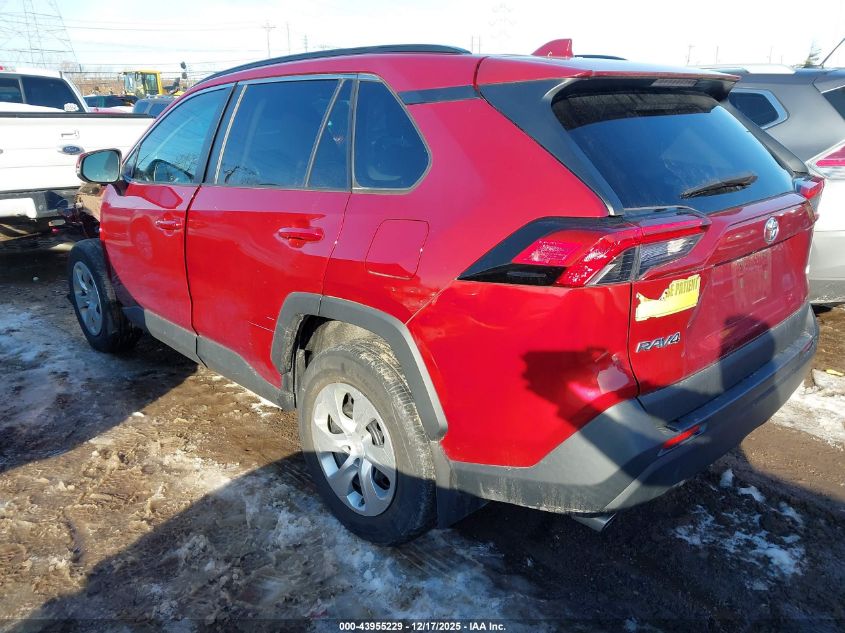 2021 Toyota Rav4 Le VIN: 2T3K1RFV6MW164545 Lot: 43955229