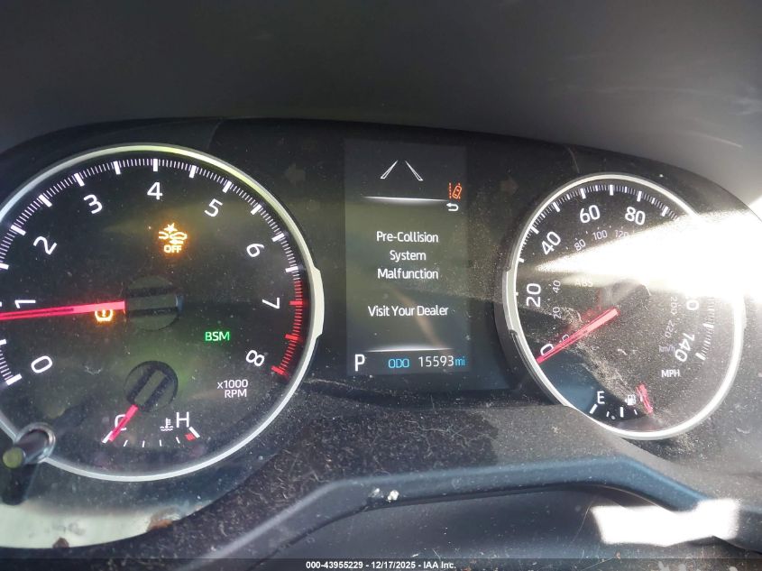 2021 Toyota Rav4 Le VIN: 2T3K1RFV6MW164545 Lot: 43955229