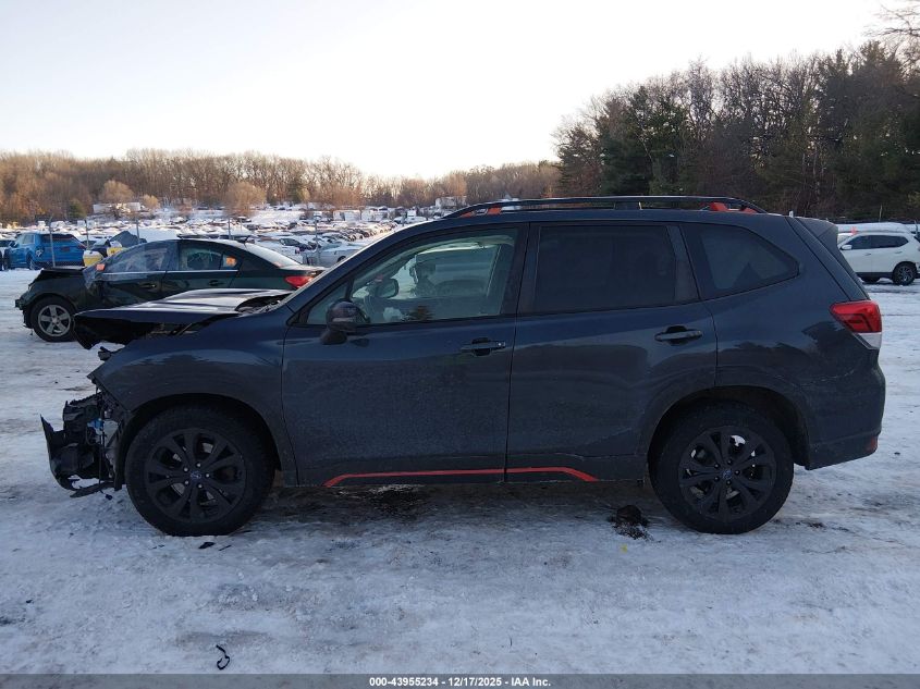 2019 Subaru Forester Sport VIN: JF2SKAPC0KH535196 Lot: 43955234