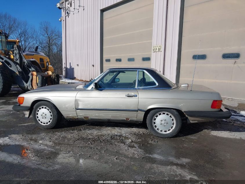 1986 Mercedes-Benz 560 Sl VIN: WDBBA48D7GA038848 Lot: 43955235