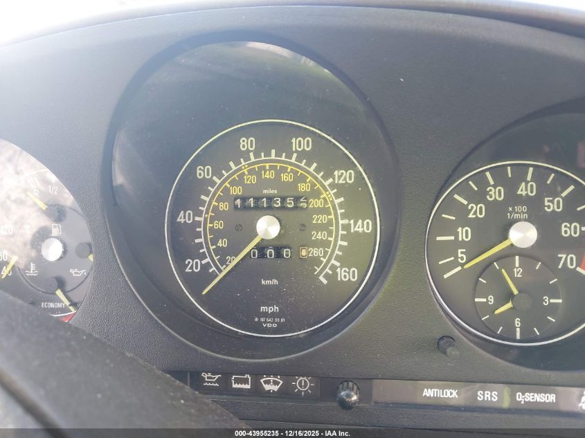 1986 Mercedes-Benz 560 Sl VIN: WDBBA48D7GA038848 Lot: 43955235