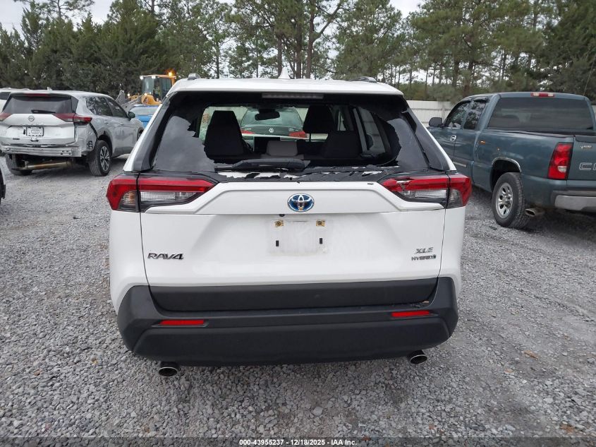 2023 Toyota Rav4 Hybrid Xle VIN: JTMRWRFV7PD175507 Lot: 43955237
