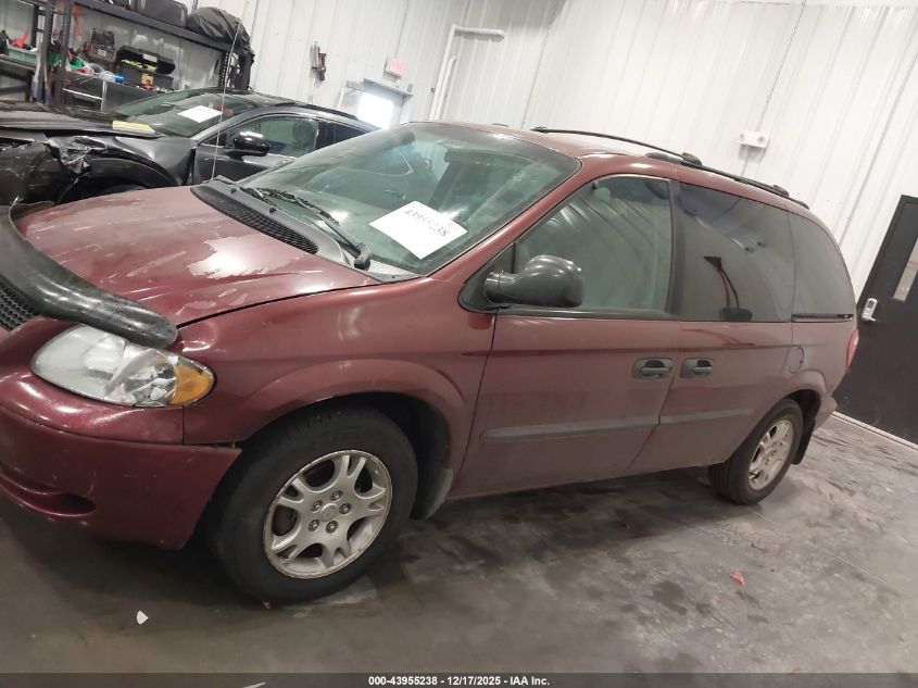 2003 Dodge Caravan Se VIN: 1D4GP25333B219071 Lot: 43955238
