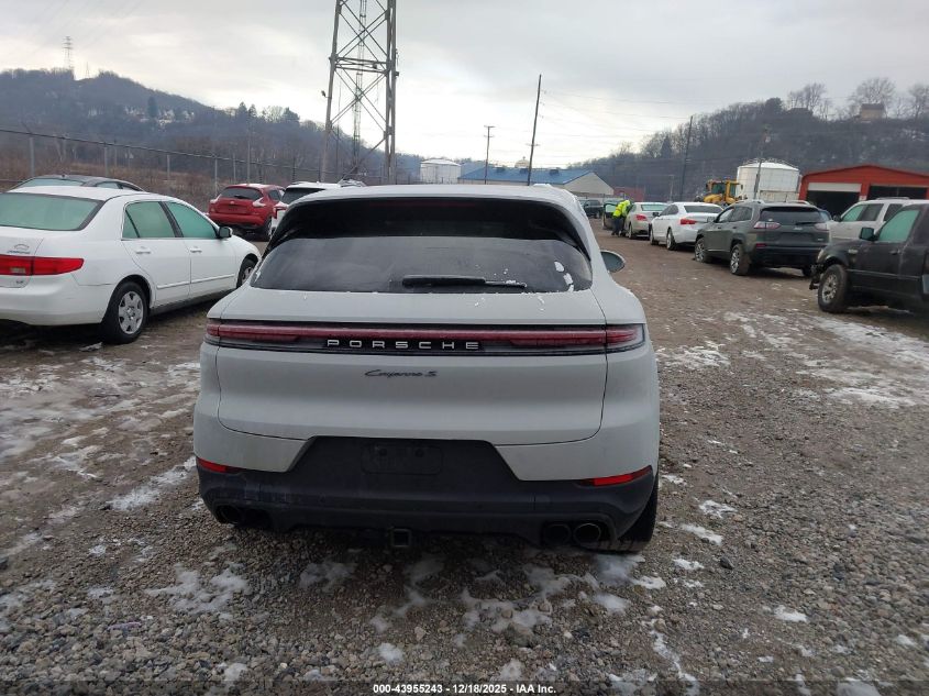 2024 Porsche Cayenne S VIN: WP1AL2AY4RDA32661 Lot: 43955243