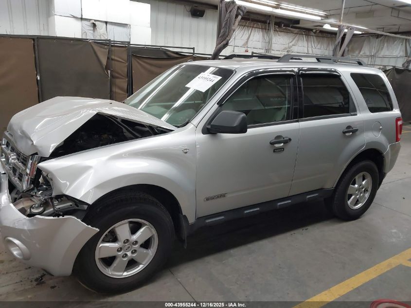 2008 Ford Escape Xlt VIN: 1FMCU93178KD50974 Lot: 43955244
