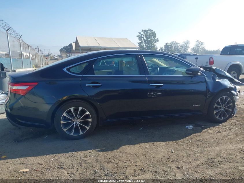 2018 Toyota Avalon Hybrid Xle VIN: 4T1BD1EB5JU061220 Lot: 43955250