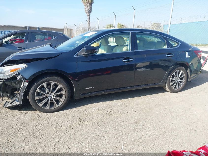 2018 Toyota Avalon Hybrid Xle VIN: 4T1BD1EB5JU061220 Lot: 43955250