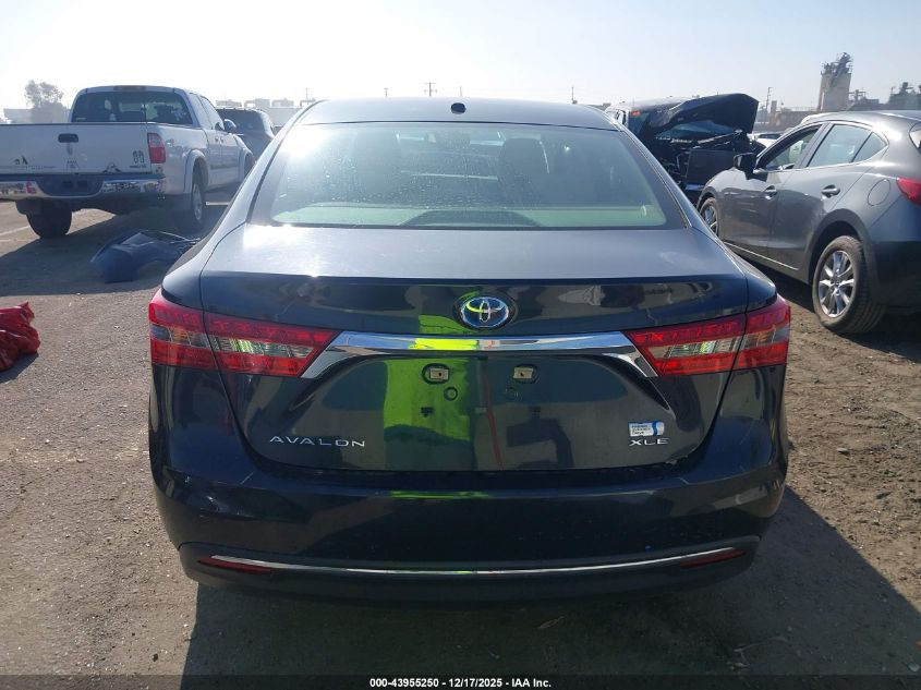 2018 Toyota Avalon Hybrid Xle VIN: 4T1BD1EB5JU061220 Lot: 43955250