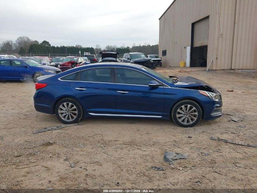 2017 Hyundai Sonata Sport VIN: 5NPE34AF6HH543696 Lot: 43955253