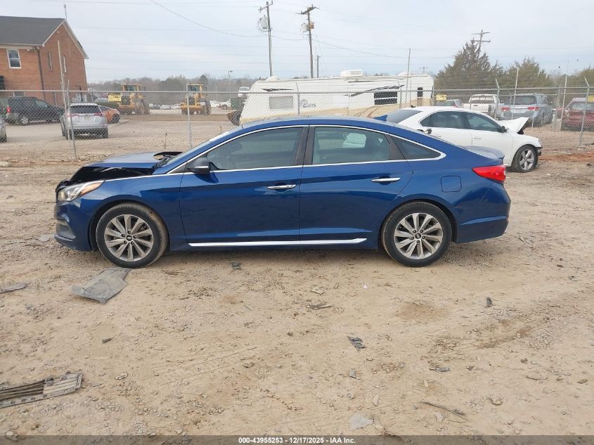 2017 Hyundai Sonata Sport VIN: 5NPE34AF6HH543696 Lot: 43955253