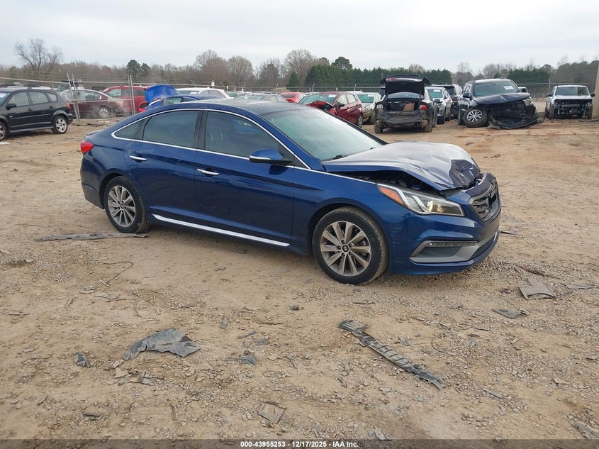 VIN 5NPE34AF6HH543696 2017 HYUNDAI SONATA SPORT