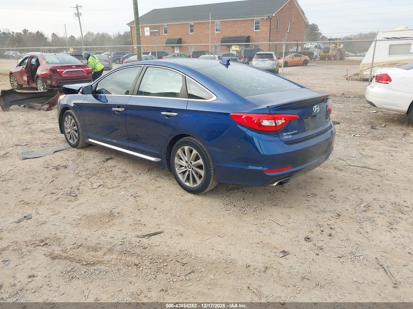 VIN 5NPE34AF6HH543696 2017 HYUNDAI SONATA SPORT