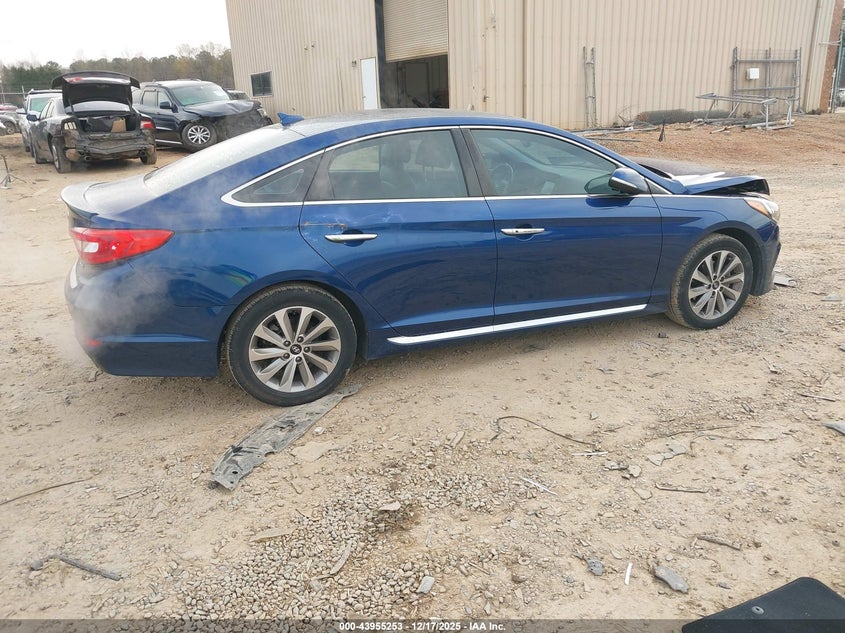 VIN 5NPE34AF6HH543696 2017 HYUNDAI SONATA SPORT