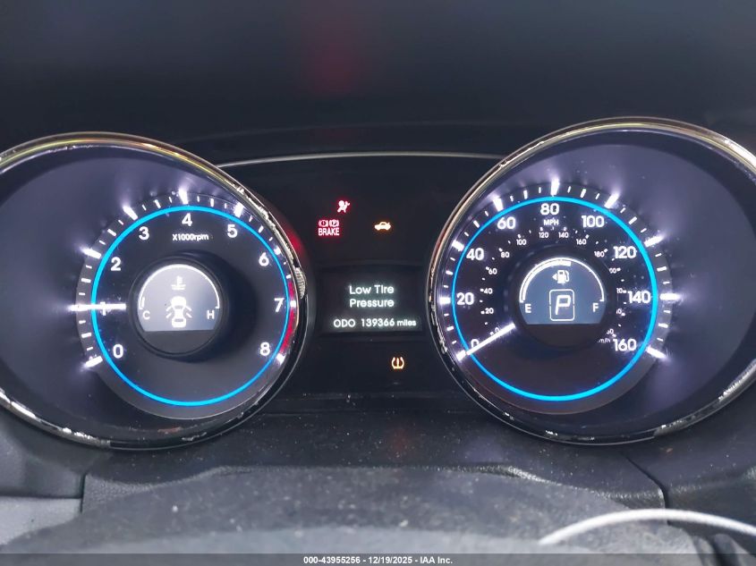 2013 Hyundai Sonata Gls VIN: 5NPEB4AC9DH674950 Lot: 43955256