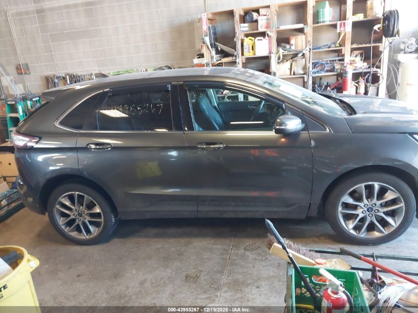 2016 Ford Edge Titanium VIN: 2FMPK4K80GBB77185 Lot: 43955267