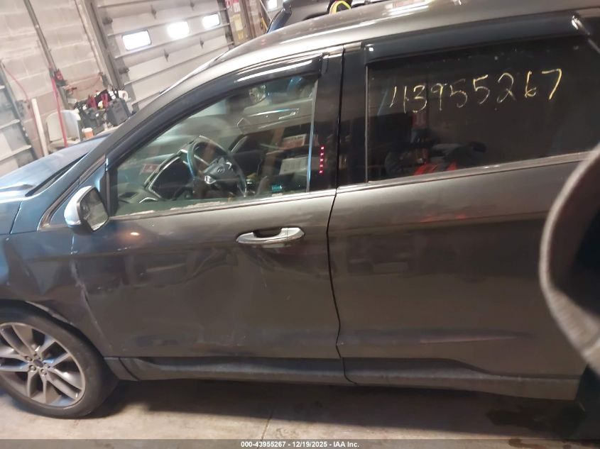 2016 Ford Edge Titanium VIN: 2FMPK4K80GBB77185 Lot: 43955267