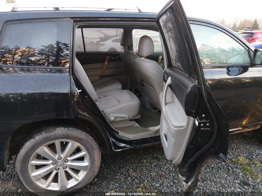 2010 Toyota Highlander Hybrid Limited V6 VIN: JTEJW3EHXA2045726 Lot: 43955269
