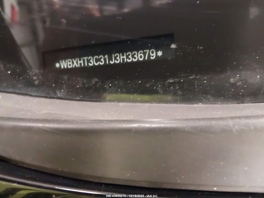 2018 BMW X1 xDrive28I VIN: WBXHT3C31J3H33679 Lot: 43955270