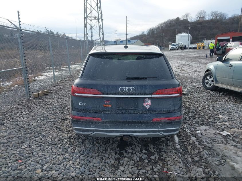 2023 Audi Q7 Prestige 55 Tfsi Quattro Tiptronic VIN: WA1VXBF71PD003083 Lot: 43955273