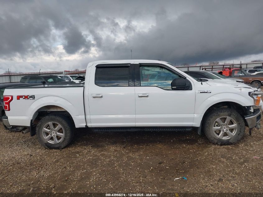 2018 Ford F-150 Xlt VIN: 1FTEW1E50JKF39254 Lot: 43955274