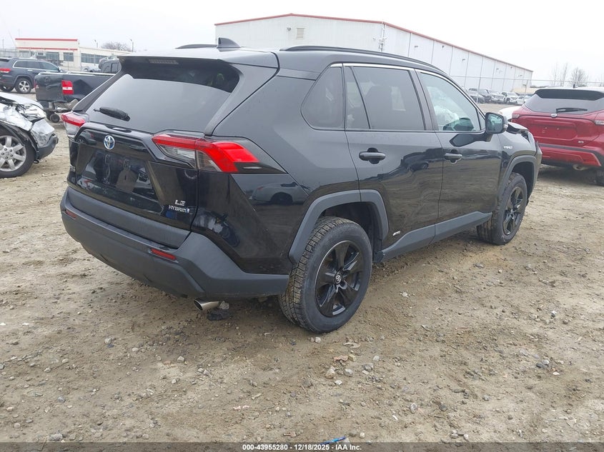 2020 Toyota Rav4 Hybrid Le