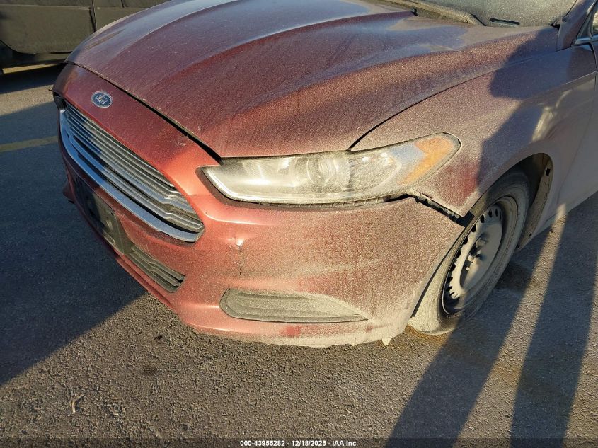 2014 Ford Fusion S VIN: 3FA6P0G7XER390983 Lot: 43955282