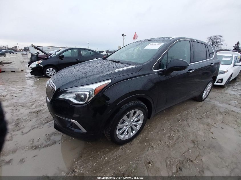 2017 Buick Envision Essence VIN: LRBFXBSA8HD053135 Lot: 43955285